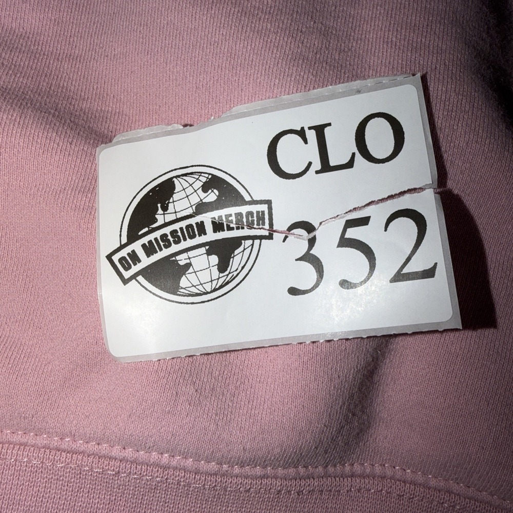 Glossier Original Pink Hoodie Sz M Long Sleeve‎  Make Up Skin Care - Picture 11 of 11